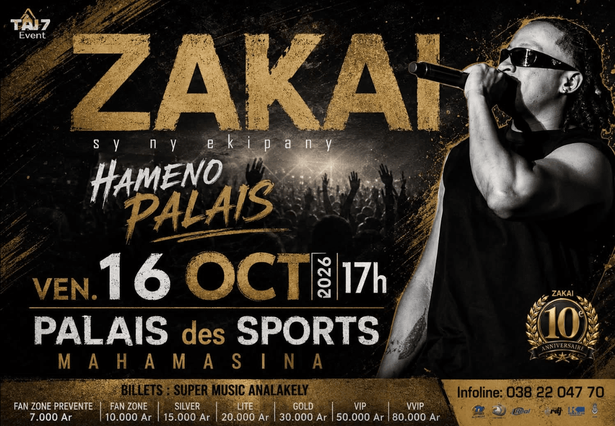 Affiche — Zakai - Palais
